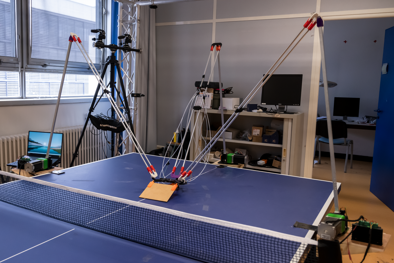 How to make a robot arm ? Table tennis trainer robot