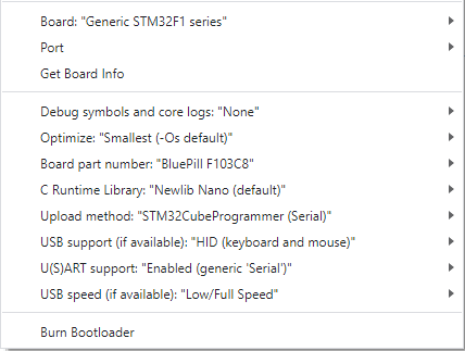 Flashing Parameter